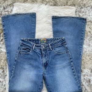 Vintage Paris blues flare jeans